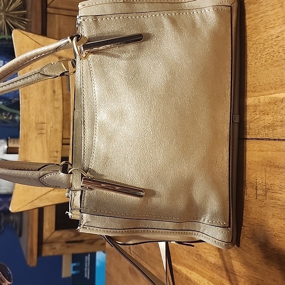 Gianni Bini Metallic Gold Satchel - Picture 3 of 16